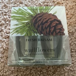 Bath & Body Works Fresh Balsam Wallflowers 2-Pack Home Fragrance Refills
